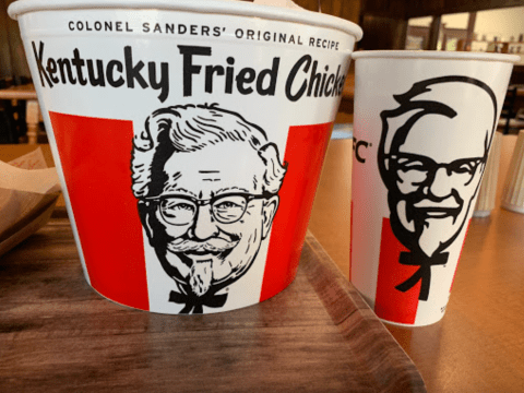 KFC's Original Fried Chicken Was Invented Here In Kentucky, And You Can Grab A Bucket From The Harlan Sanders Cafe In Corbin, Kentucky