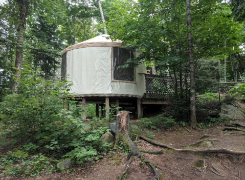 After A Day Of Scenic Hiking, Sleep In A Yurt At These 6 Michigan Parks