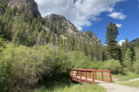 Cross A Dreamy Foot Bridge And Relax Among The Canyon Walls On This Fairy Tale Trail In Montana