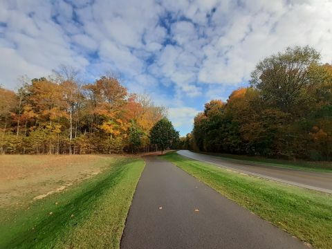 The Scenic Michigan Trail That Follows A Historic Logging Railway Route