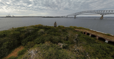 The Abandoned Fort Carroll In Maryland Is One Of The Eeriest Places In America