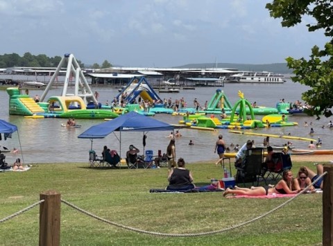 Splash The Day Away, Then Sleep In A Tiny Cabin At This Waterpark Resort In Oklahoma