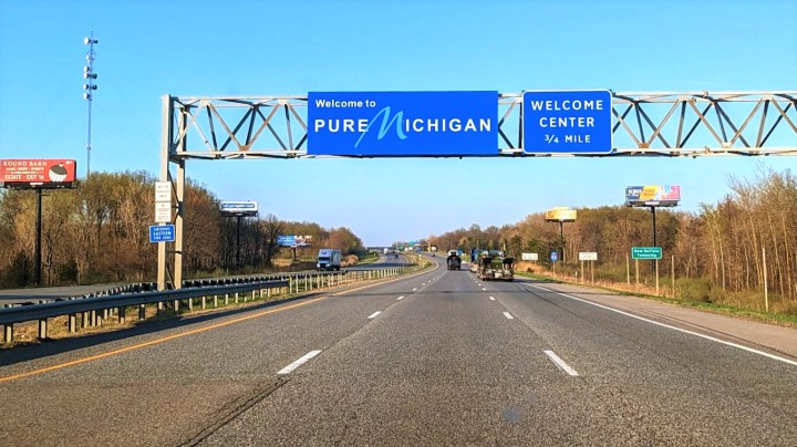 Pure Michigan sign