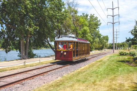 After A Hike On Illinois' Severson to Funderberg Trail, Board Trolley 36 For A Memorable Adventure