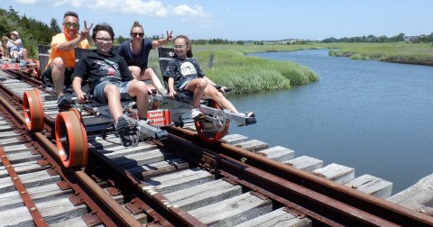 This Unique Rail Biking Experience In New Jersey Belongs On Your Bucket List