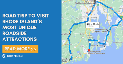 Take This Quirky Road Trip To Visit Rhode Island’s Most Unique Roadside Attractions