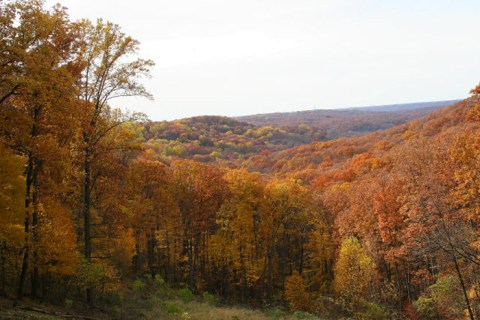 5 Overlooks In Indiana That Burst With Fall Color Every Year