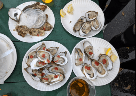 Every Fall, This Tiny Beach Town In Massachusetts Holds The Most Delicious Oyster Festival In The State