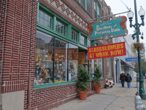 Enjoy A Unique Glassblowing Experience At New Orleans Glassworks In Louisiana