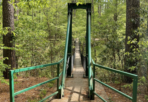 The Louisiana Park Where You Can Hike Across A Covered Bridge And Suspension Bridge Is A Grand Adventure