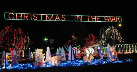 The One Park In Oklahoma That's Home To Millions Of Sparkling Christmas Lights