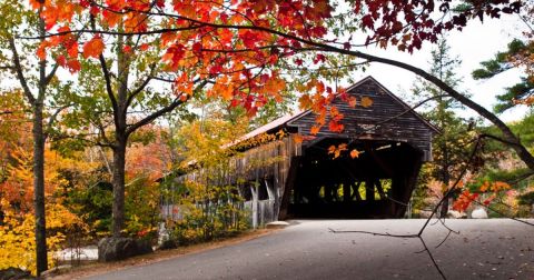 These 18 Beautiful Covered Bridges in New Hampshire Will Remind You of a Simpler Time