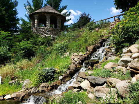 With Walking Trails, A Waterfall, And Bridges, Slayton Arboretum In Michigan Is Straight Out Of A Fairy Tale