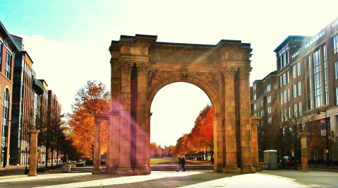 Walk Beneath This Columbus Landmark That Looks Like The Arc De Triomphe