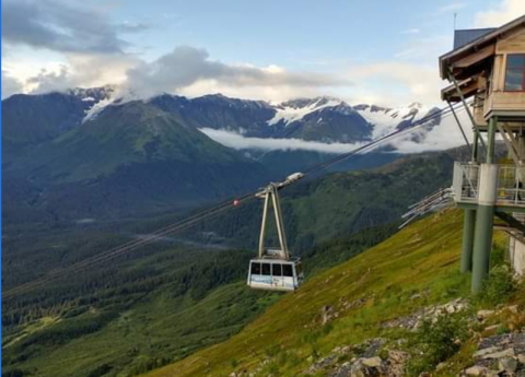 This Alaska Gondola Ride Leads To The Most Stunning Fall Foliage You've Ever Seen