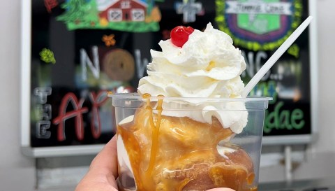 The Apple Cider Donut Sundae In Maryland That Belongs On Your Autumn Bucket List