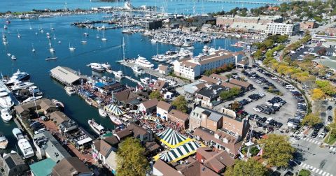 Every Fall, This Coastal City In Rhode Island Holds The Best Fall Seafood Festival In New England