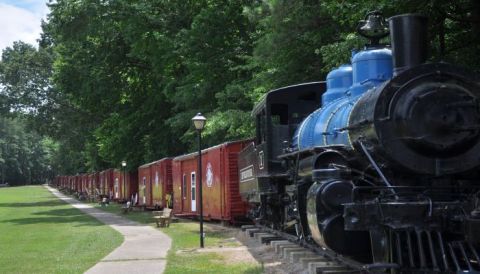 The Rooms At This Railroad-Themed Summer Camp In North Carolina Are Actual Box Cars