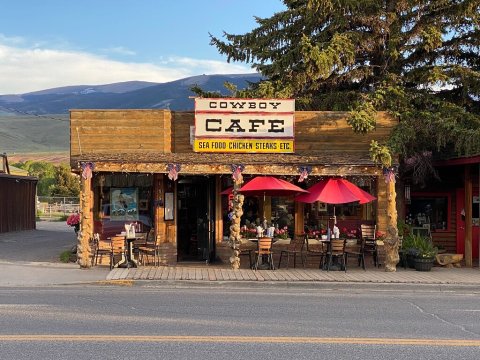 It's Worth It To Drive Across Wyoming Just For The Homemade Pies At Cowboy Cafe