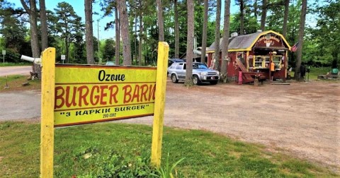 Order The “3 Napkin Burger” At This Tiny Roadside Stop In Arkansas