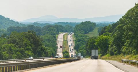 I-81 Practically Runs Through All Of Virginia And It's A Beautiful Drive