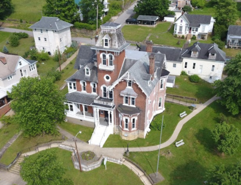 The Beautiful West Virginia Library That Looks Like Something From A Book Lover's Dream