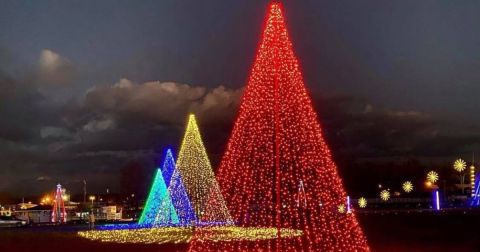 7 Christmas Light Displays In Nashville That Are Pure Magic