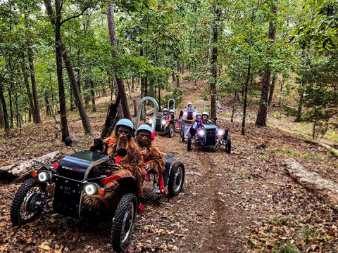 Try A Swincar Tour, Zip Lining, Horse Back Riding, And More All In This One Oklahoma Town