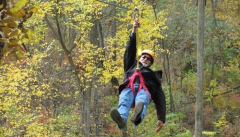 This Canopy Tour In Iowa Is The Perfect Way To See The Fall Colors Like Never Before