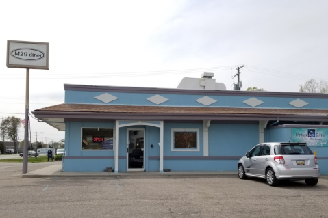 Locals Can't Get Enough Of The Homemade Desserts At M29 Diner In Michigan