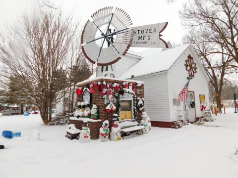 Walk Through A Winter Wonderland This Holiday Season At The Comstock Christmas City In Nebraska