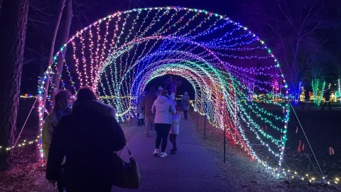 Walk Through A Winter Wonderland This Holiday Season At Annmarie Sculpture Garden In Maryland