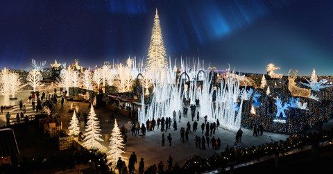 Walk Through A Winter Wonderland Of Ice This Holiday Season At Enchant Festival In Florida