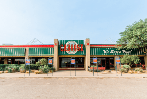 50th Street Caboose Just Might Have The Biggest Menu In Texas - And Everything Is Delicious