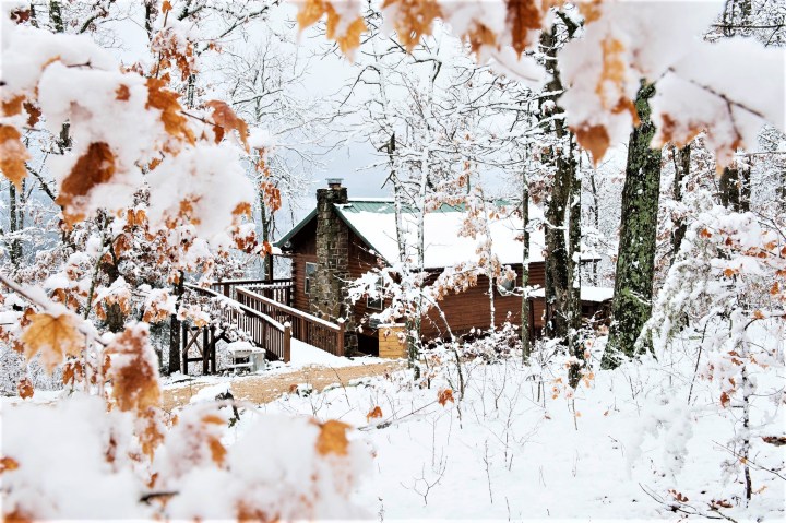 winter getaway in Arkansas