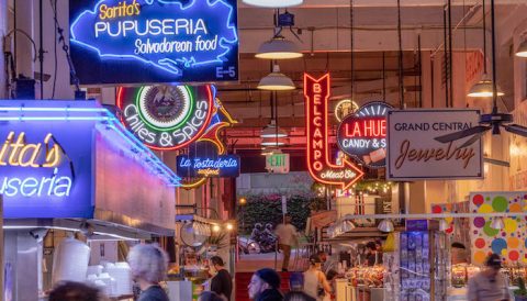 Take A Trip Around The World At This 30,000-Square-Foot Historic Public Market In Southern California