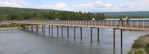 The Alaska National Park Where You Can Hike Across A Floating Bridge And Boardwalk Is A Grand Adventure