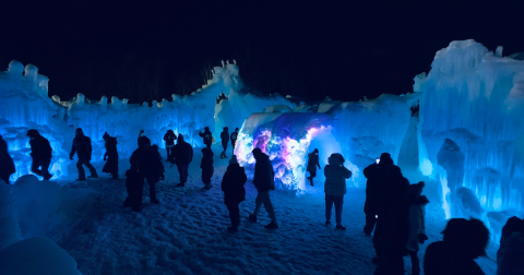 The One Staggering Ice Castle In New Hampshire You Need To See To Believe