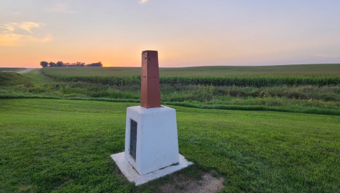 You Can Stand In Three Different States At Once At This Minnesota Historical Marker