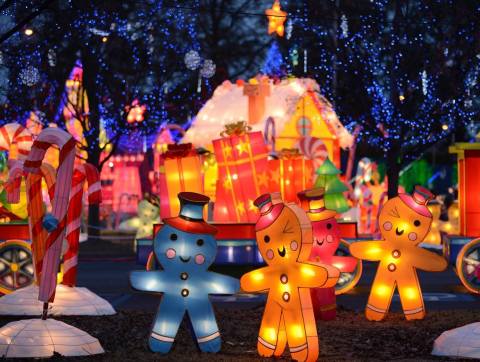Walk Through A Winter Wonderland Of Lights This Holiday Season At ‘Imaginarium Light Up The Night’ In Northern California