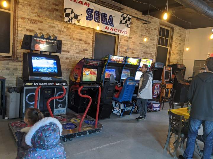 Vintage Arcade Bay City Michigan