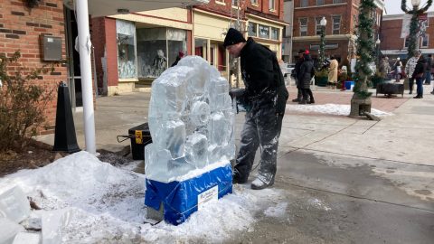 Marvel At Countless Ice Sculptures At Pennsylvania's Most Magical Ice Festival This Winter