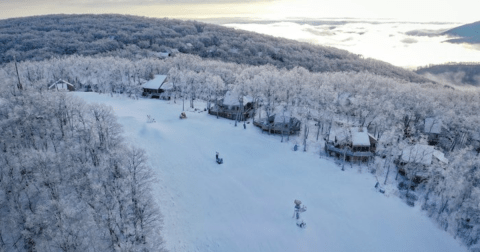 Wintergreen Is Virginia's Winter Playground, Where You Can Go Snow Tubing, Skiing, And More