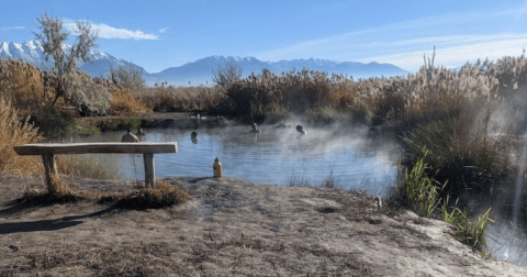 Inlet Park Is One Of The Hot Springs In Utah You Can Still Visit In The Wintertime