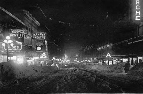 It Was So Cold In Washington In 1916, Temperatures Stayed Below Freezing For Weeks