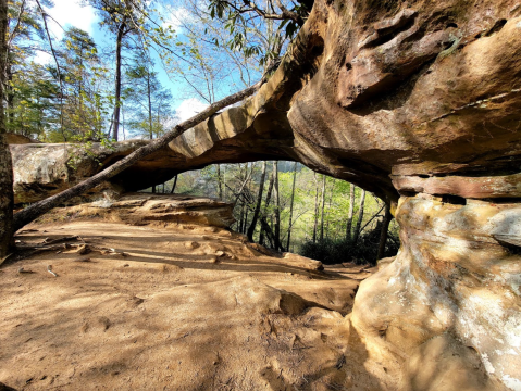 Less Than A Mile Long, The Princess Arch Trail Might Be The Easiest Scenic Hike In Kentucky