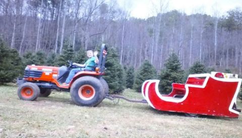 Take A Sleigh Ride Through An Idyllic Christmas Tree Farm At Fir Heaven Sake Christmas Tree Farm In North Carolina