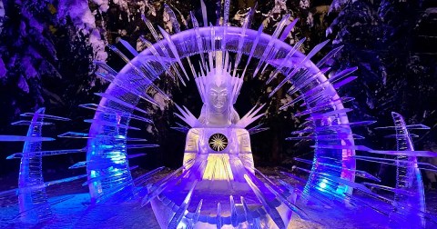 Marvel At More Than 100 Sculptures At Alaska's Largest Ice Festival This Winter