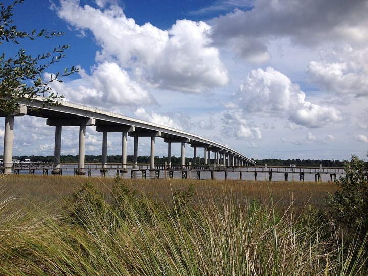 Island Scenic Drive in South Carolina