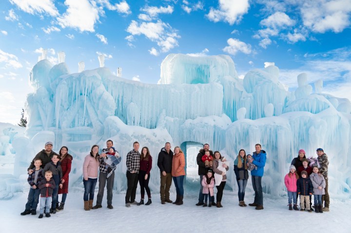 ice palace in Minnesota